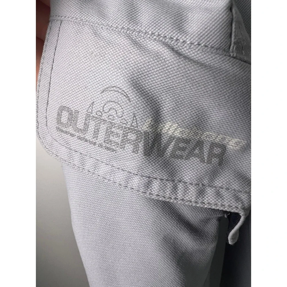 Billabong Snow Pants Men XL Grey Weather Defense Cargo Ski Snowboard Outerwear‎